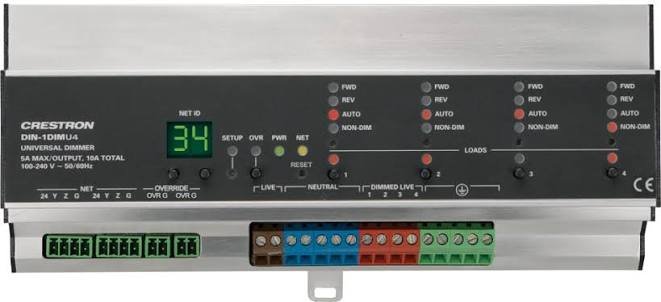 Crestron DIN-1DIMU4