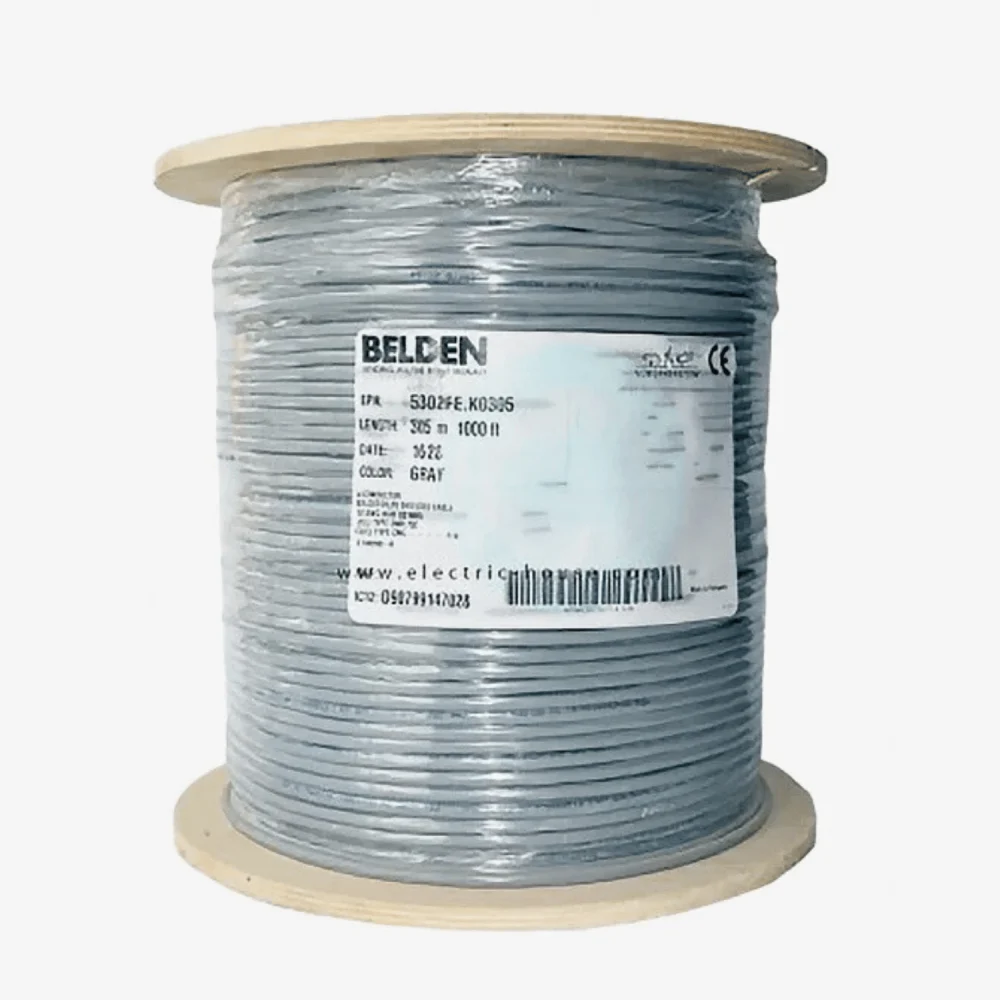 Belden 8760 – Electronic, 2 Conductor 18AWG (16x30) Tinned Copper, PO Insulation, Overall…
