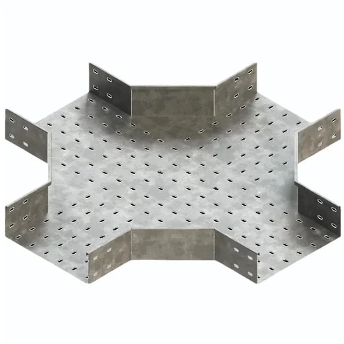 Silver Cube Cross 150x50x1.5MM
