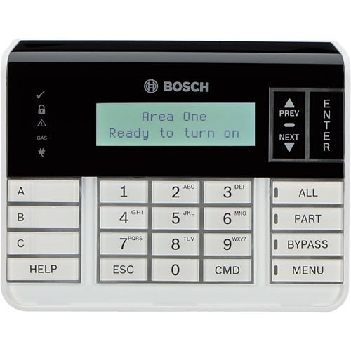 Bosch B920 – LCD text keypad with additional function buttons