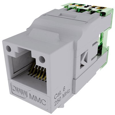MMC BC6NB – CAT6 RJ45 MODULAR JACK UNSHIELDED 250MHz