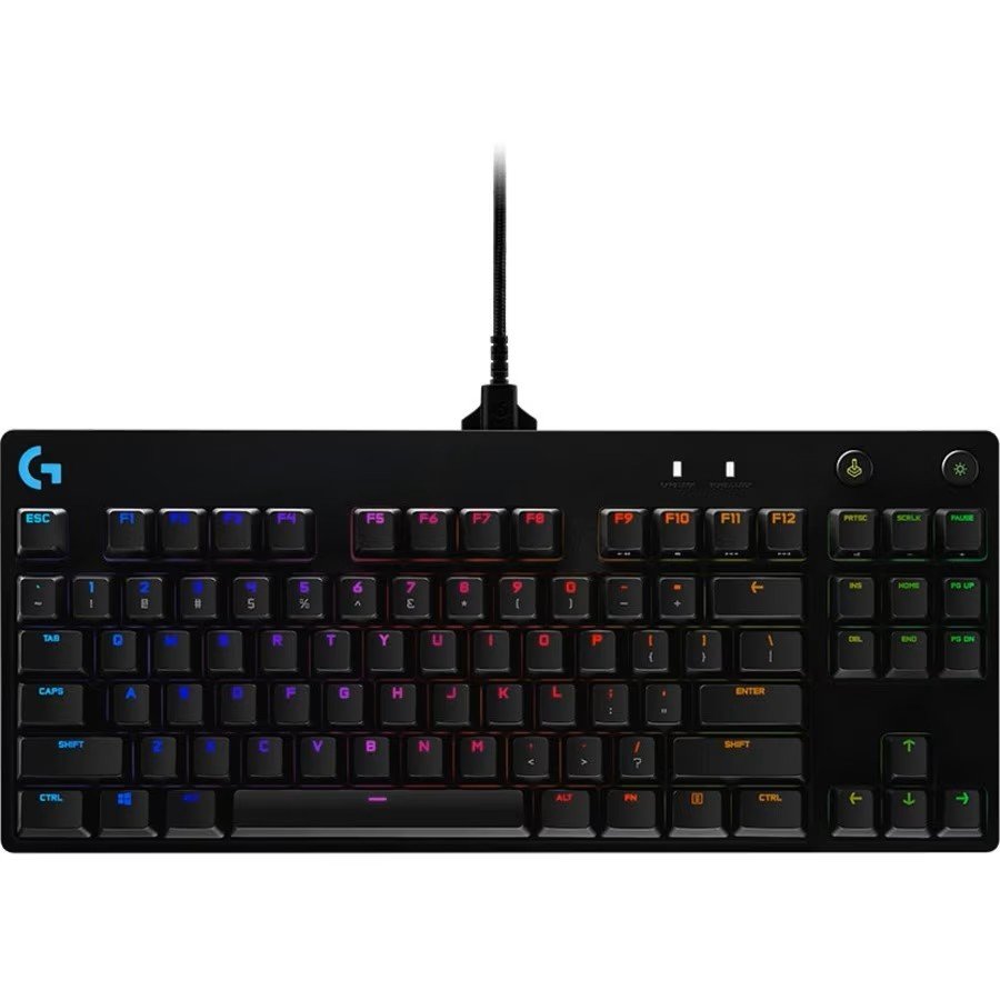 Logitech 920-009388 – PRO Mechanical Gaming Keyboard. The first Logitech G keyboard to carry the…
