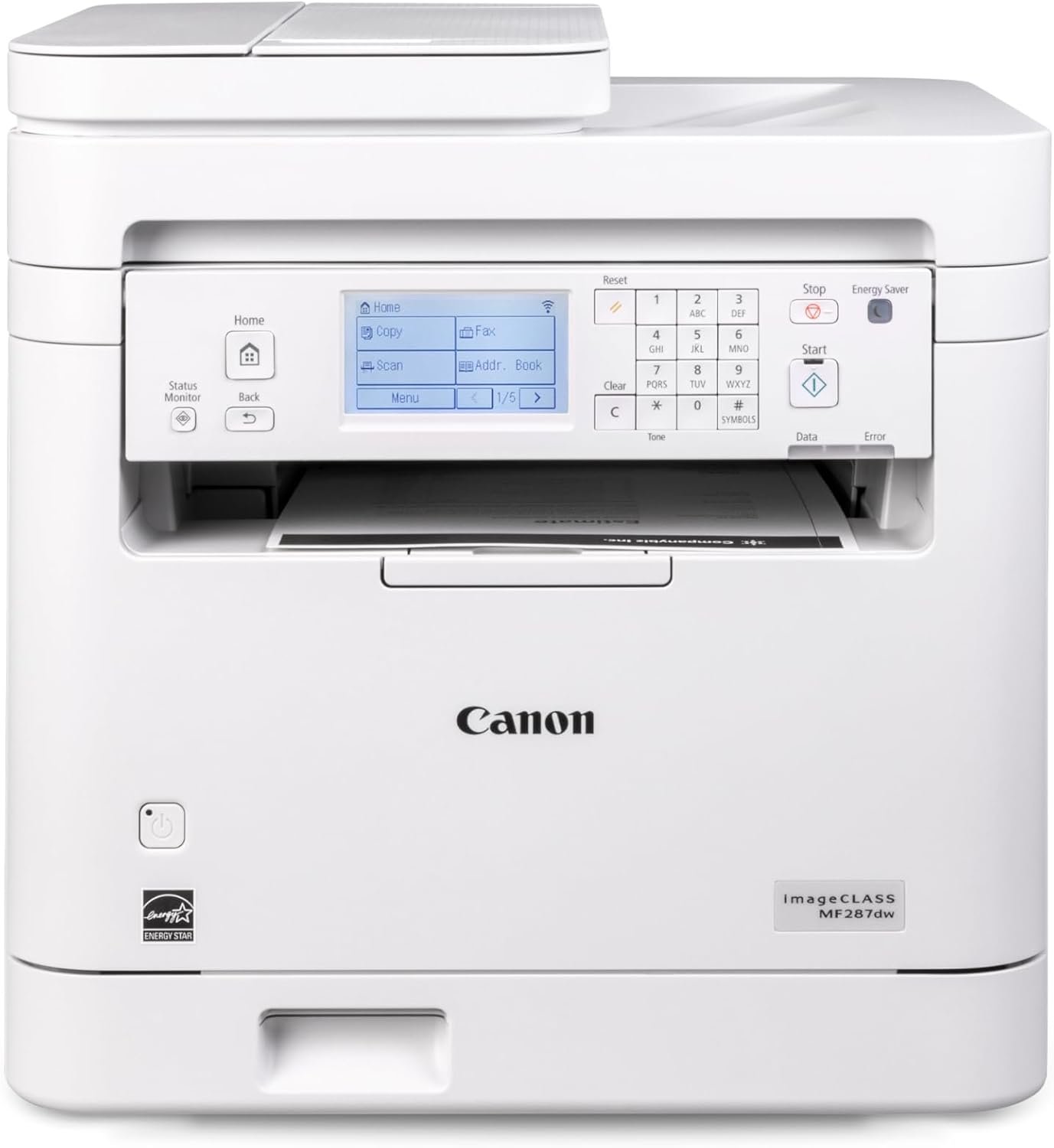 Canon MF287dw – imageCLASS MF287dw Wired & Wireless Laser Multifunction Printer - Monochrome…